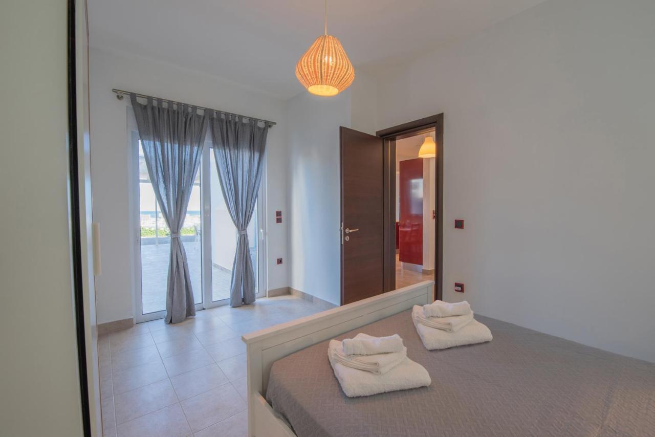 Aegiali Sea View Villa Gennadi Bagian luar foto